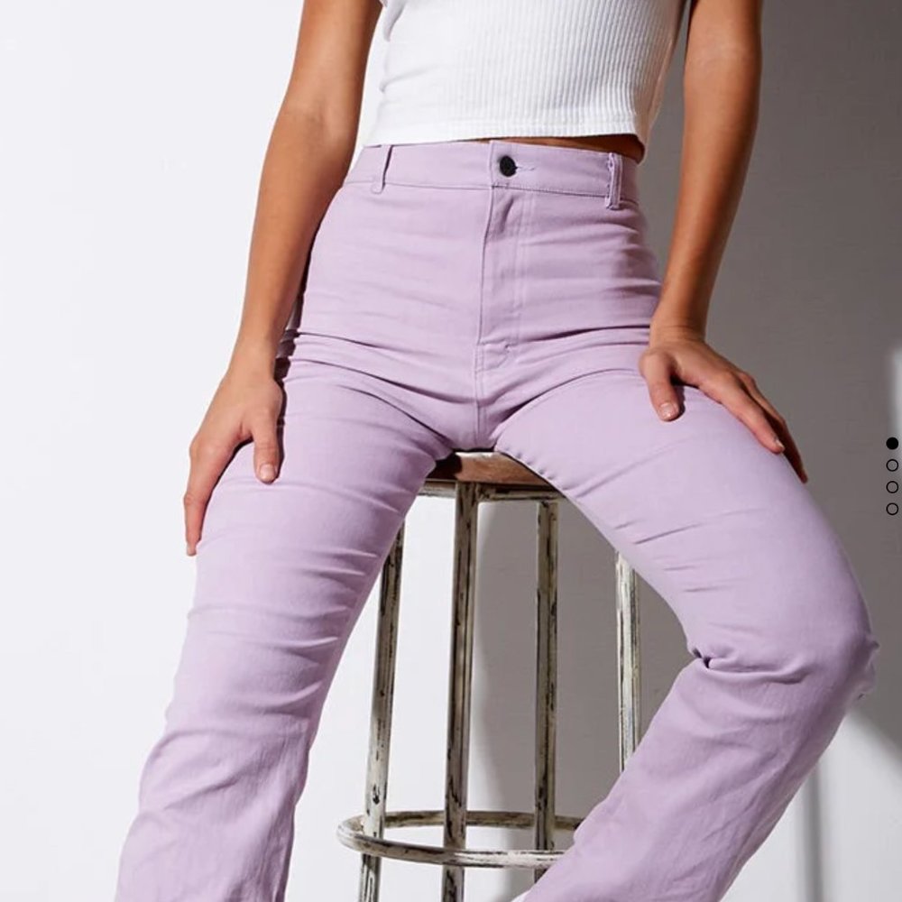 Motel Rocks Zoven Trouser in Violet